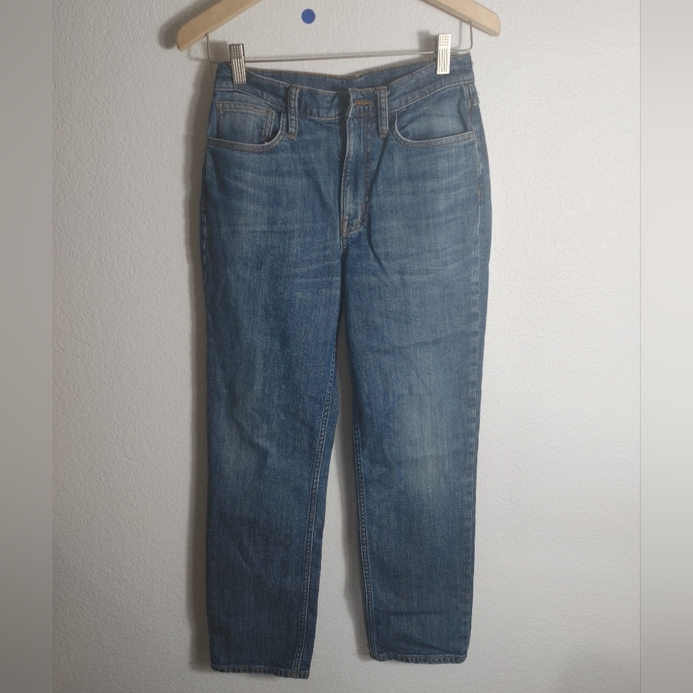 NWOT Women's Straight Leg Saitex‎ Factory Sample (Madewell, Edwin, Everlane) 25